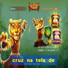 cruz na tela de cruz das